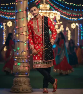 Boys Viral Google Gemini Navratri Garba Look Ai Photo Editing Prompts