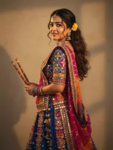 Google Gemini Navratri Garba Look Ai Photo Editing Prompts 2025