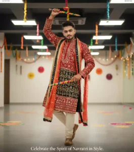 Google Gemini Navratri Garba Look Ai Photo Editing Prompts Viral