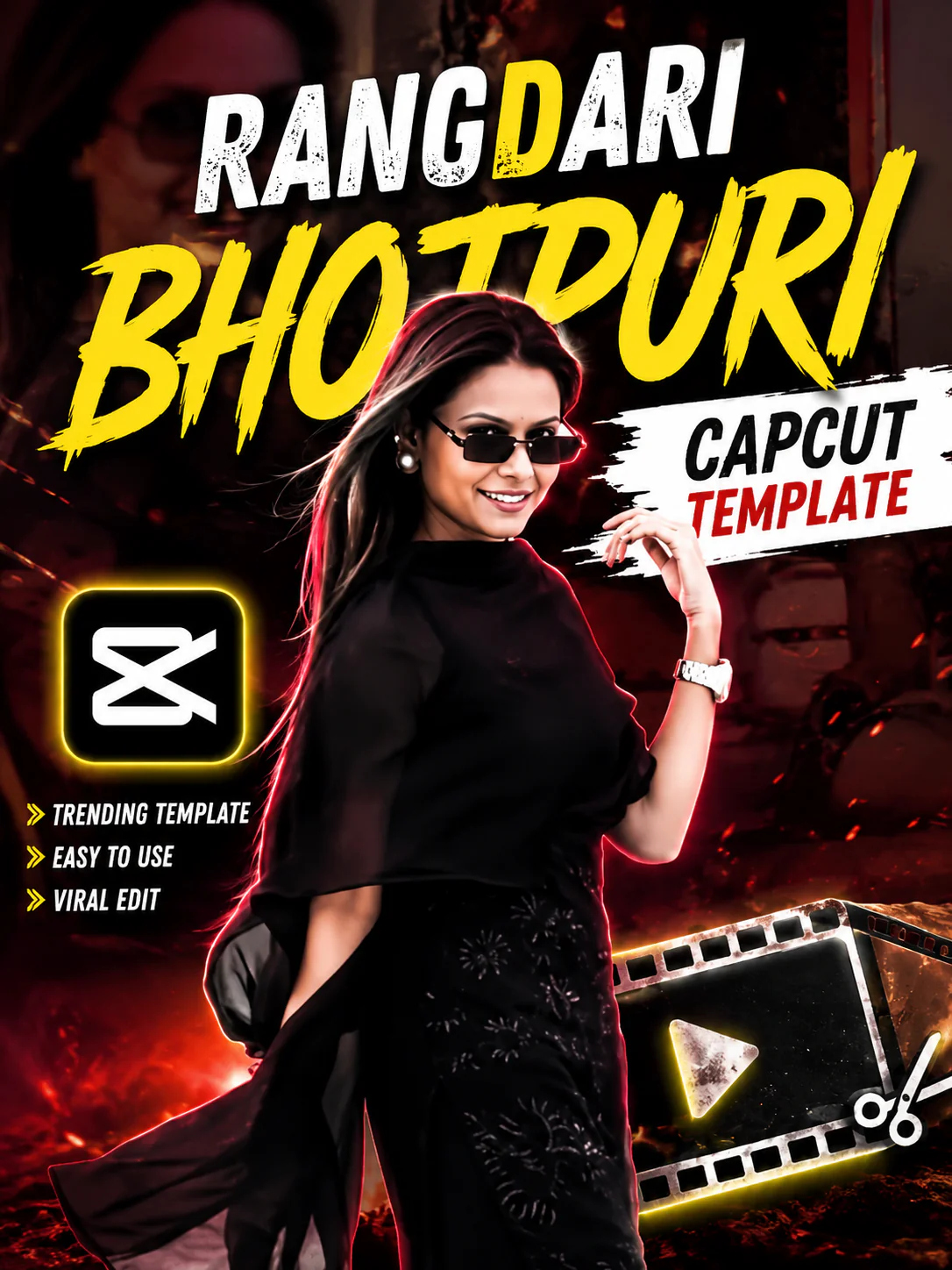 Rangdari Bhojpuri CapCut Template 2026